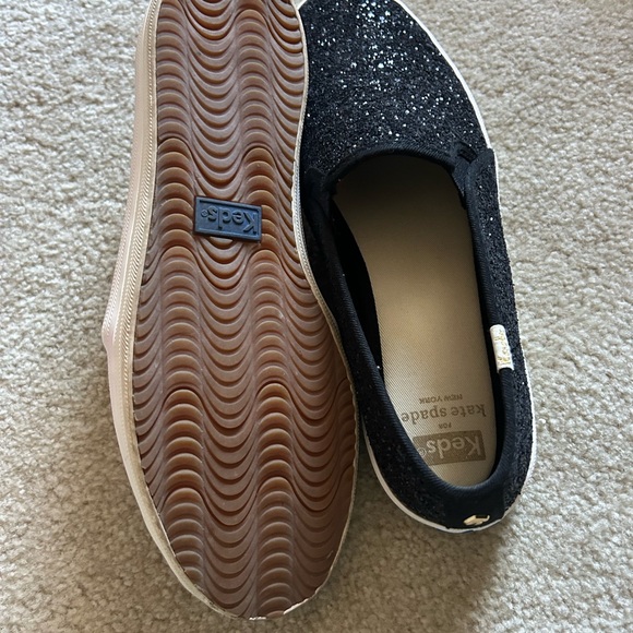 Keds x Kate Spade Black Glitter Women's Sneakers - Picture 3 of 3